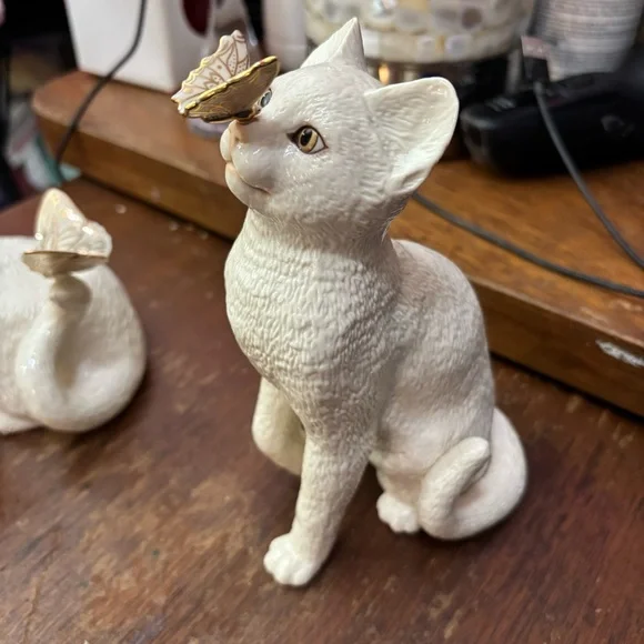 Lenox Kittens Cats. Enchantment & Eye to eye.